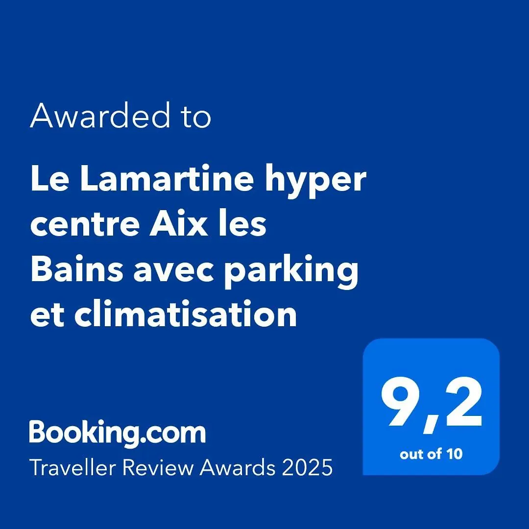 Apartment Le Lamartine Hyper Centre Aix Les Bains Avec Parking Et Climatisation Aix-les-Bains France